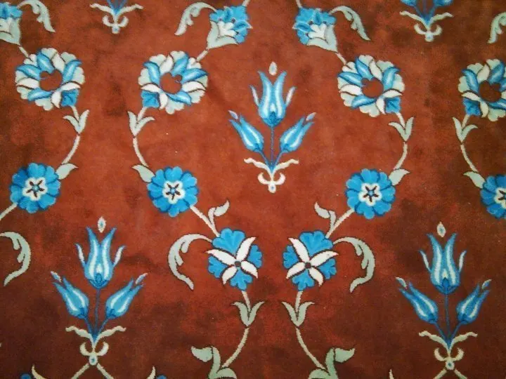 蓝清真寺地毯土耳其伊斯坦布尔