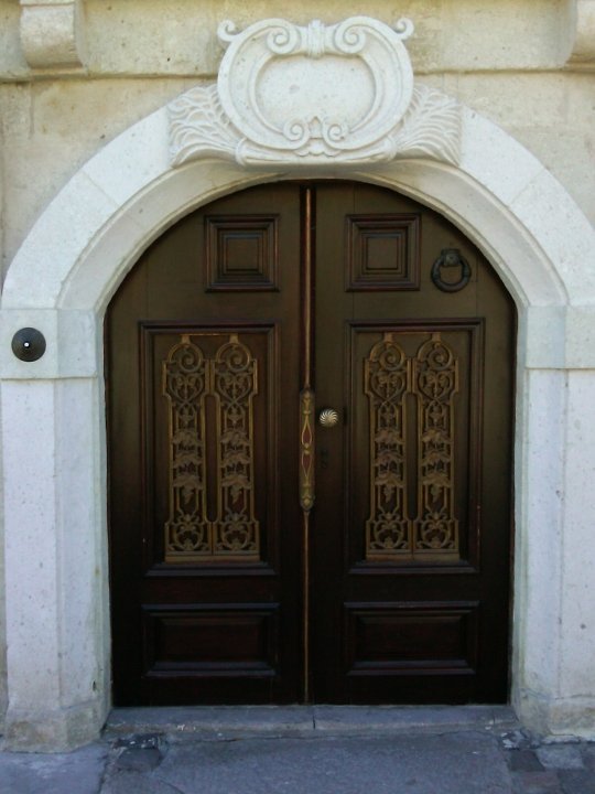 圣屋精品酒店的门Ürgüp，土耳其