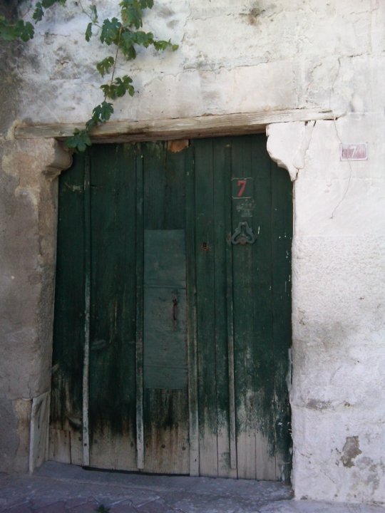 门在Ürgüp，土耳其