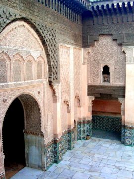 摩洛哥马拉喀什博物馆-不容错过-本·优素福宗教学校