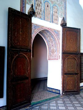 摩洛哥马拉喀什的达尔西赛义德博物馆