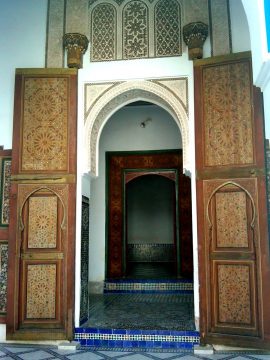 摩洛哥马拉喀什博物馆-巴伊亚宫