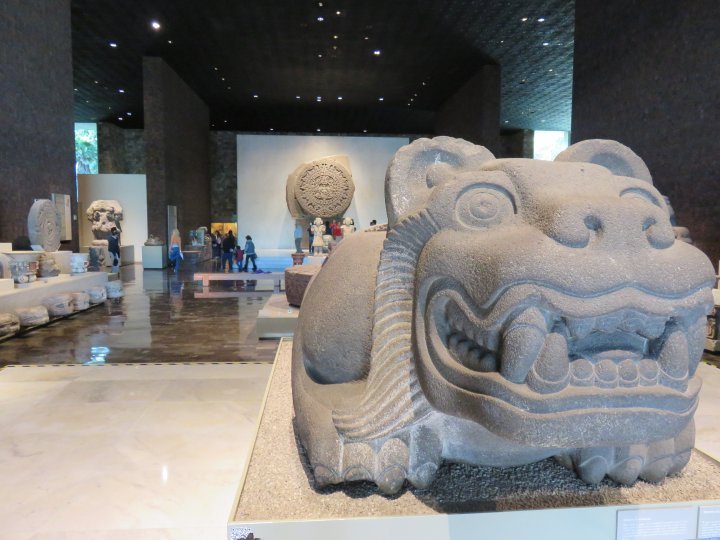 墨西哥城独自118bet金博宝旅行-人类学博物馆位于查普尔特佩克公园