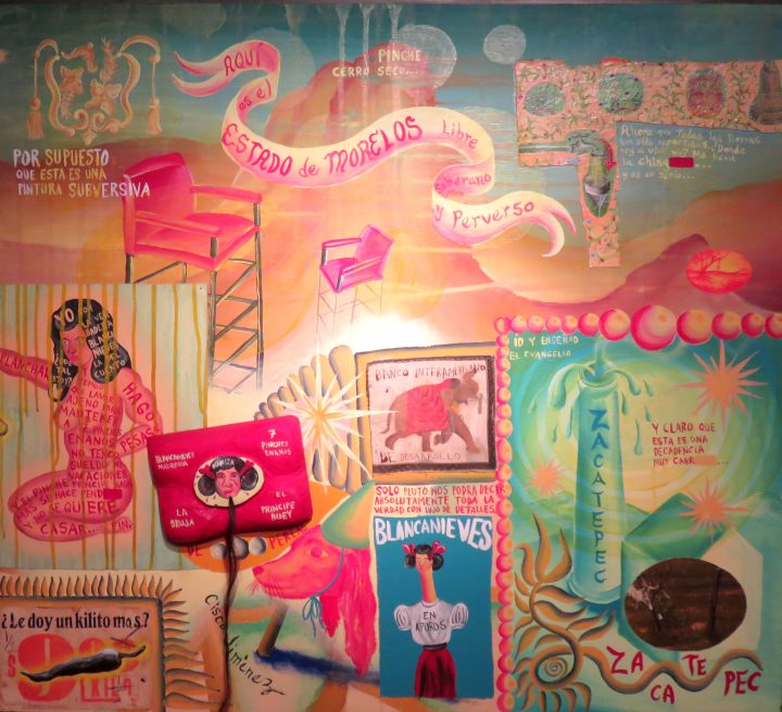 墨西哥城当代艺术——西斯科·希门尼斯的《布兰卡·尼维斯的madreada》——在现代艺术博物馆展出