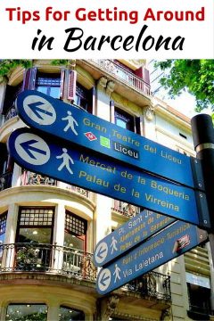 在巴塞罗那旅游的小贴士——旅游标志