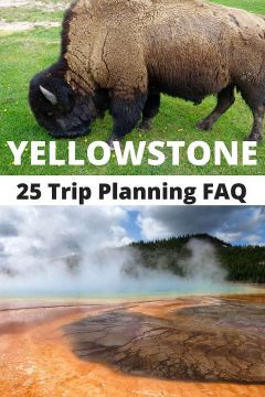 黄石国家公园25次旅行计划常见问题