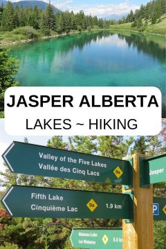 贾斯珀国家公园位于加拿大阿尔伯塔的落基山脉，以绿松石和翡翠色的湖泊为特色