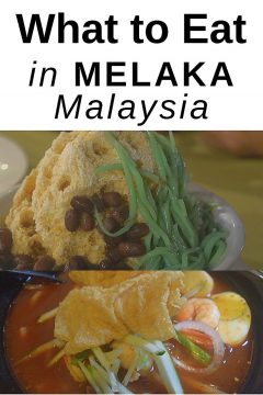 在马来西亚马六甲吃什么?试试马六甲的这些食物:马六甲古拉和Nyonya Baba Asam Laksa -一些最好的亚洲食物!
