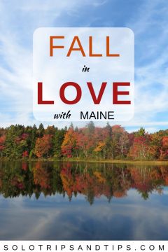 爱上缅因州秋天的颜色，美国新英格兰