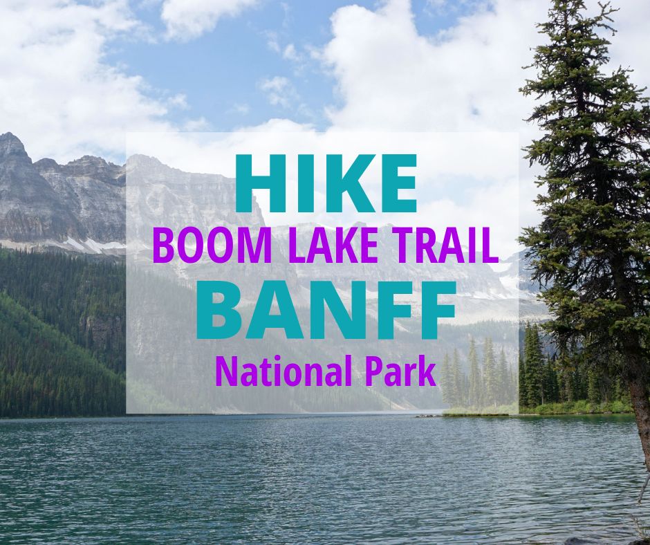 远足Boom Lake Trail班夫国家公园