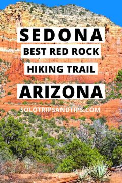塞多娜最佳红岩徒步旅行路线亚利桑那州