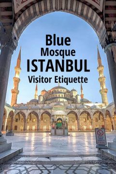 伊斯坦布尔蓝色清真寺游客礼仪