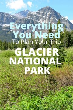 冰川国家公园旅行计划所需的一切