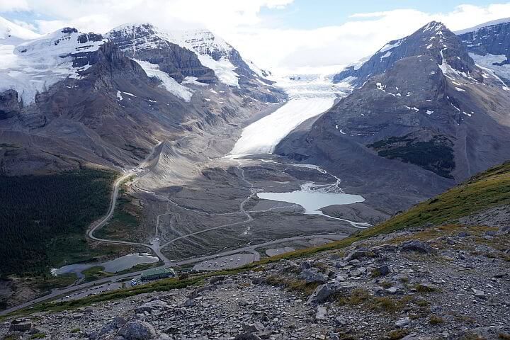 加拿大阿尔伯塔省阿萨巴斯卡冰川