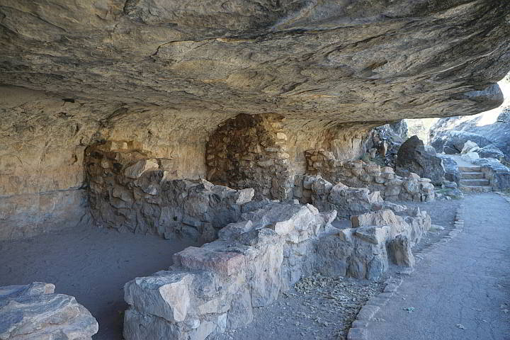 亚利桑那州的核桃峡谷洞穴