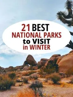 21个冬季必去的国家公园。