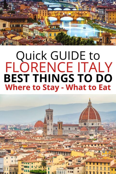 意大利佛罗伦萨快速指南-最好的事情要做，住在哪里，吃什么。