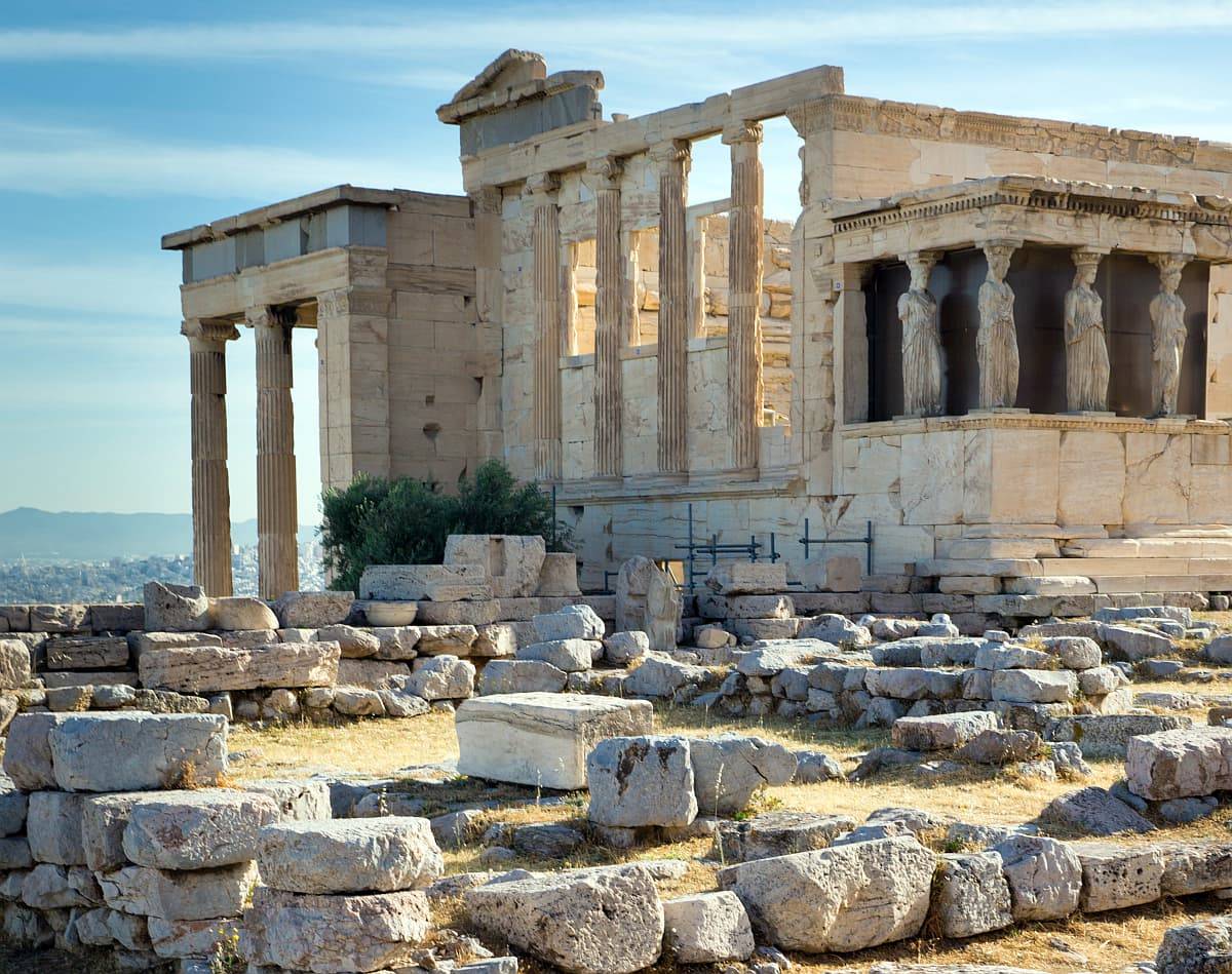 雅典帕台农神庙是希腊必看古迹之一。