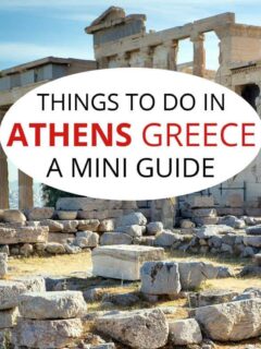 在希腊雅典要做的事情迷你指南。