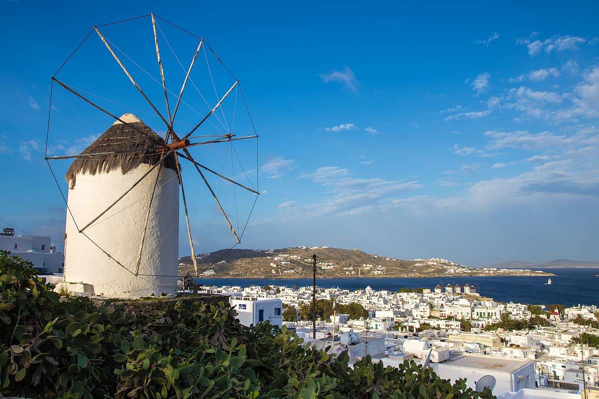 米科诺斯风车是希腊最好的景点。