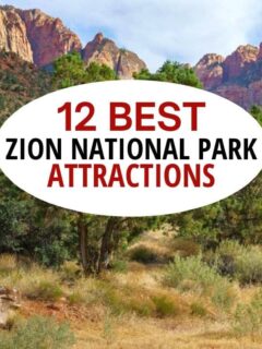 12个最佳锡安国家公园景点。
