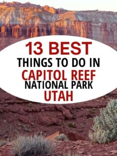 犹他州国会礁国家公园最棒的13件事