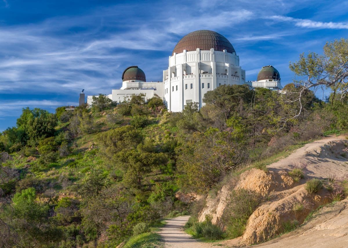格里菲斯天文台是加州的地标。