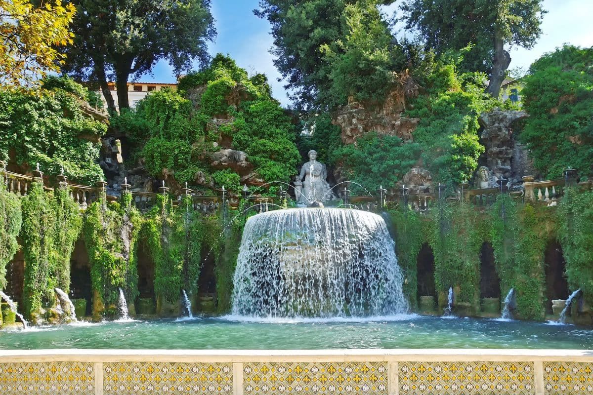 Villa d’este喷泉。
