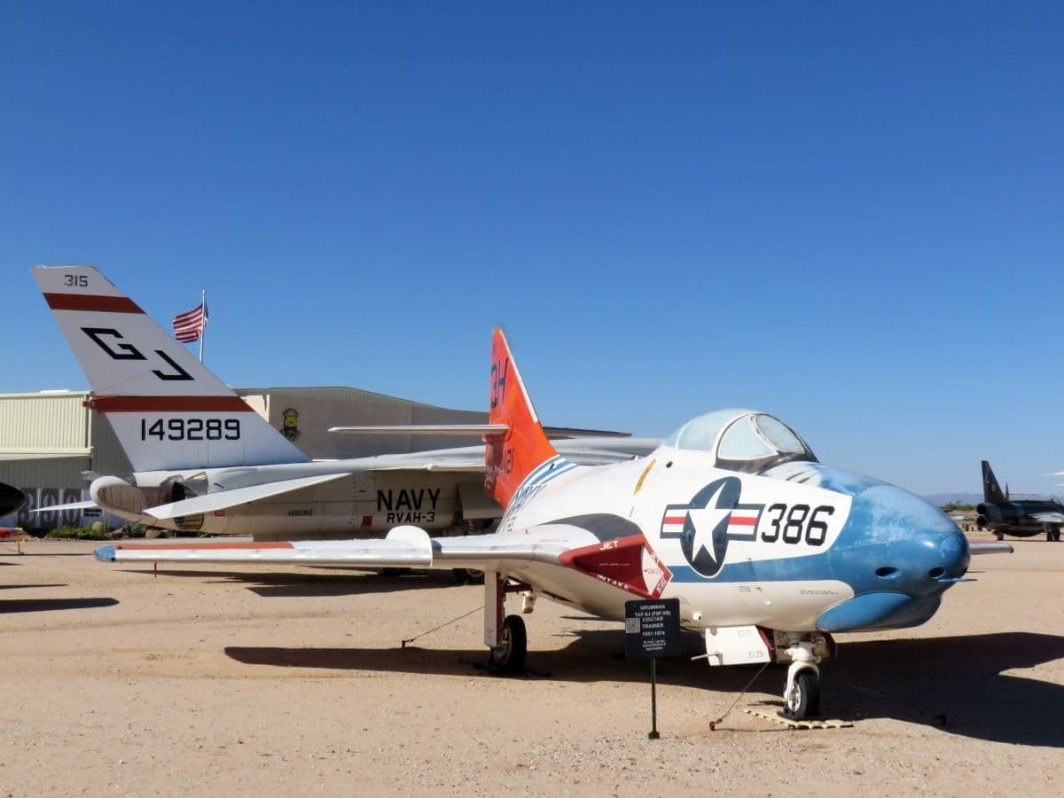 皮马航空航天博物馆的飞机。