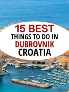 克罗地亚杜布罗夫尼克15件必做的事。