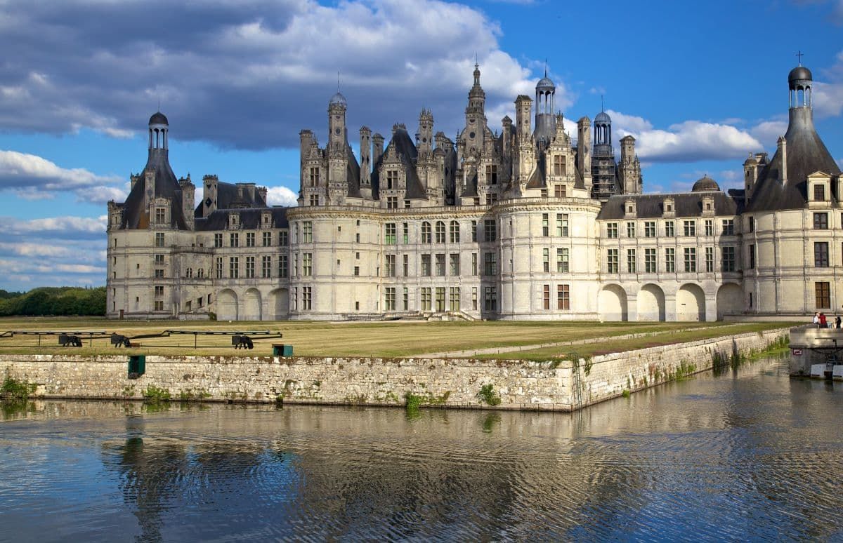 卢瓦尔河谷香波城堡法国。