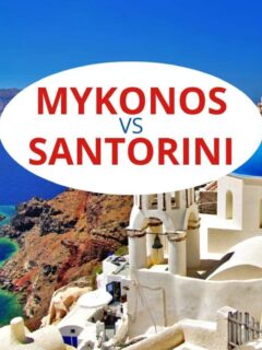 Mykonos对sSantorini