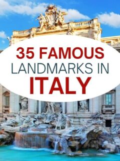 意大利的35个著名地标。